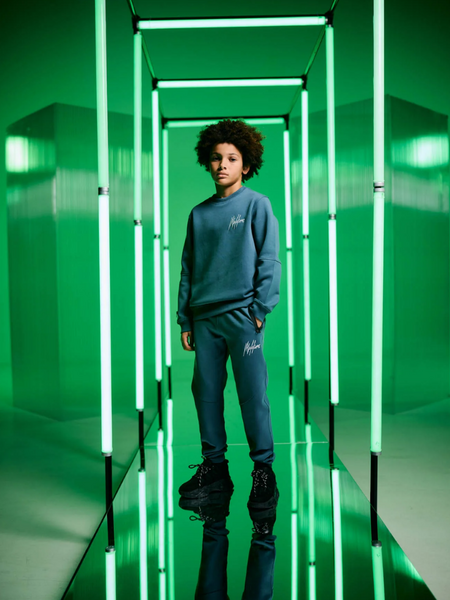 Malelions Malelions Kids Sport Counter Sweater - Teal