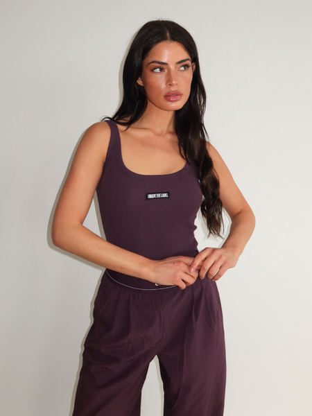 Unique The Label Unique The Label Jill Bodysuit - Deep Berry