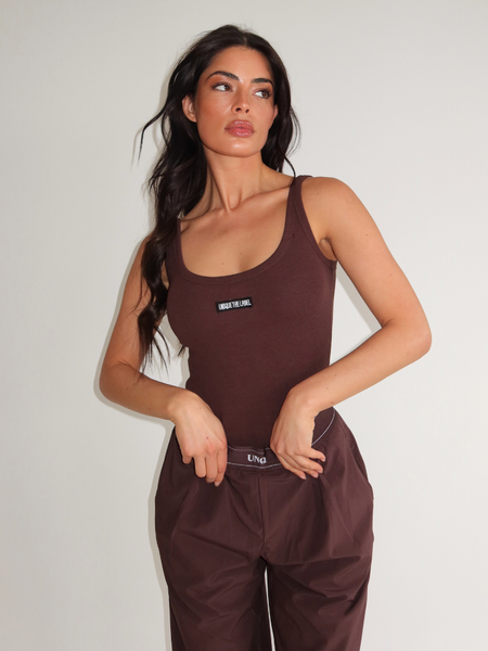 Unique The Label Jill Bodysuit - Cacao