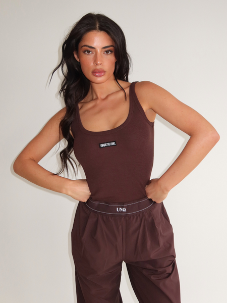 Unique The Label Jill Bodysuit - Cacao Unique The Label Unique The Label Jill Bodysuit - Cacao