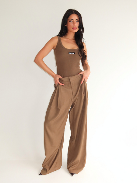 Unique The Label Unique The Label Rosie Pants - Olive