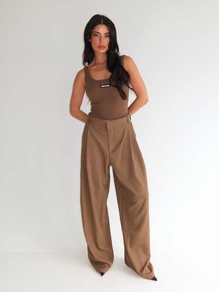 Unique The Label Unique The Label Rosie Pants - Olive