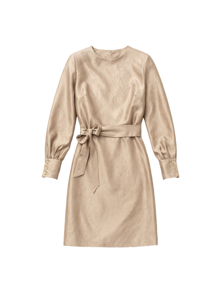 Nikkie Nikkie Porlamar Dress - Travertine