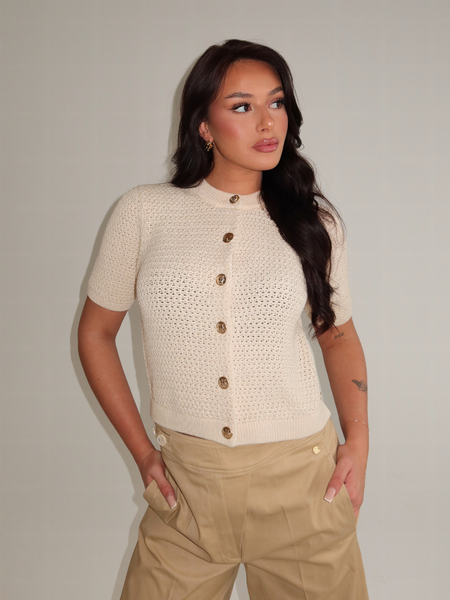 Josh V Josh V Ylia Top - Ecru