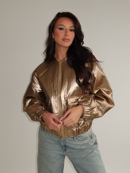 Josh V Josh V Kelsey Jacket - Bronze Gold