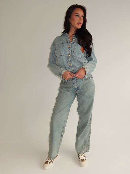 Josh V Josh V Louella Jeans - Light Dirty Denim