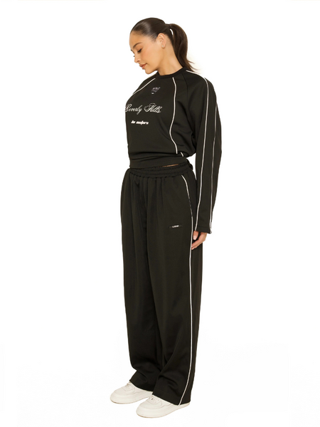 La Sisters La Sisters Beverly Hills Straight Leg Pants - Black