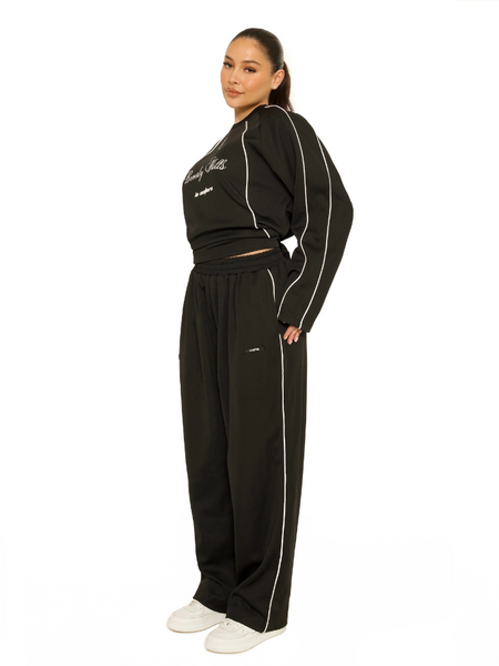 La Sisters La Sisters Beverly Hills Straight Leg Pants - Black