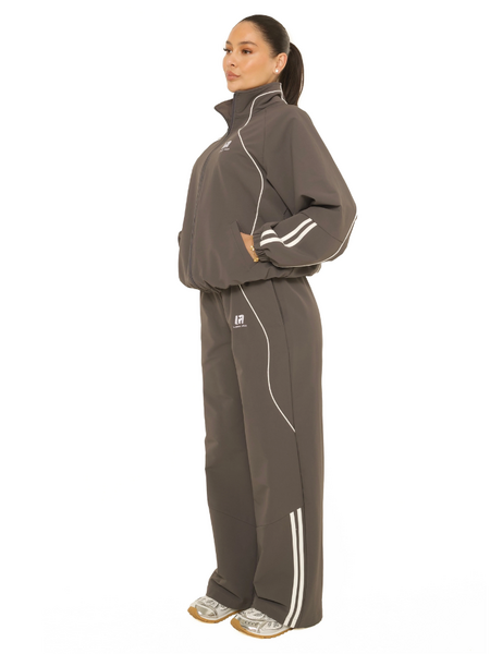 La Sisters La Sisters LA Official Track Pants - Grey/Yellow