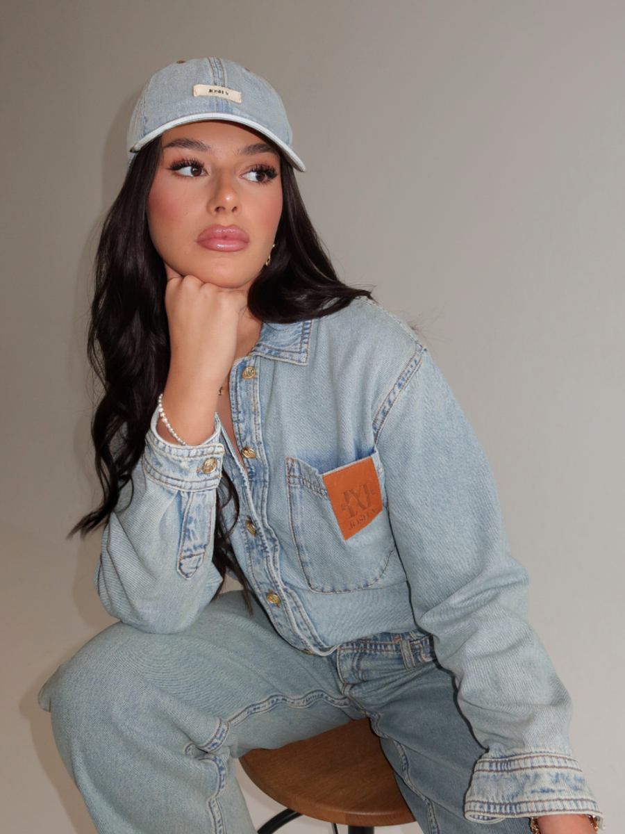 Josh V Josh V Mylessa Combi-Set - Light Dirty Denim