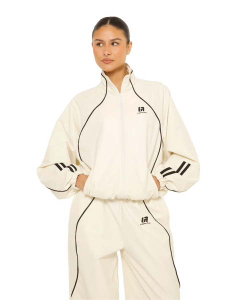 La Sisters La Sisters LA Official Zip Up Jacket - Cream