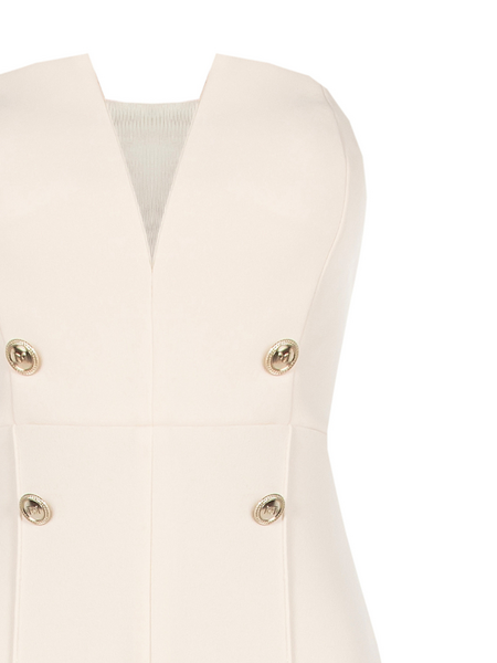 Rinascimento Rinascimento Palazzo Con Bottoni - Beige chiaro