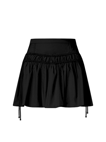 Pinko Pinko Rovigo Gonna Popeline - Nero Limousine