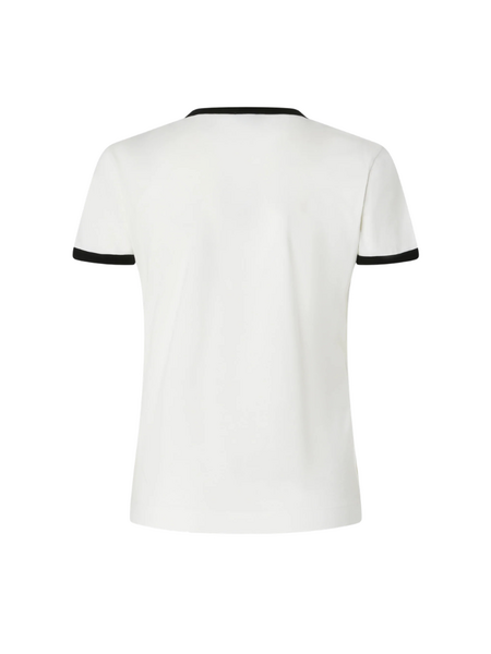 Pinko Pinko Imperia T-Shirt Jersey Vintage - White/Black