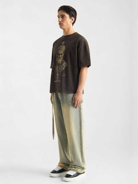 Don't Waste Culture Don't Waste Culture Tenriko T-Shirt - Washed Black