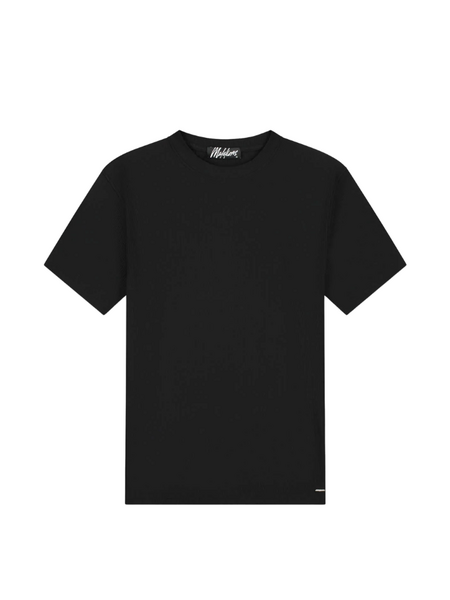 Malelions Malelions Men Ribbed T-Shirt - Black