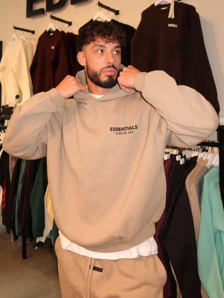 Fear of God Fear of God Essentials Hoodie - Desert Sand