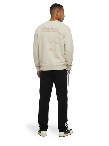 Malelions Malelions Coastline Sweater - Light Taupe