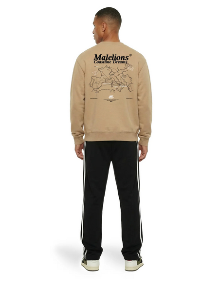 Malelions Malelions Coastline Sweater - Sand