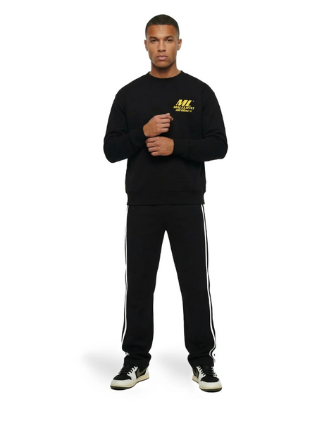 Malelions Coastline Sweater - Black Malelions Malelions Coastline Sweater - Black