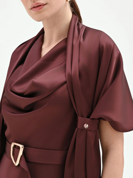 Rinascimento Rinascimento Scarf - Cioccolato