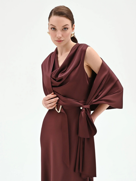 Rinascimento Rinascimento Scarf - Cioccolato