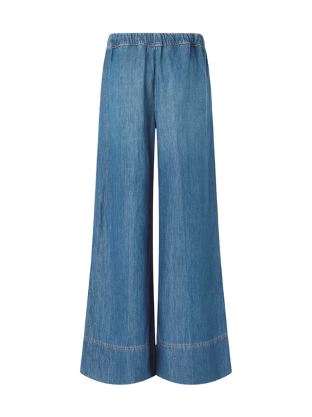 Pinko Pinko Spiaggia Pantalone Light Denim - Mid Wash