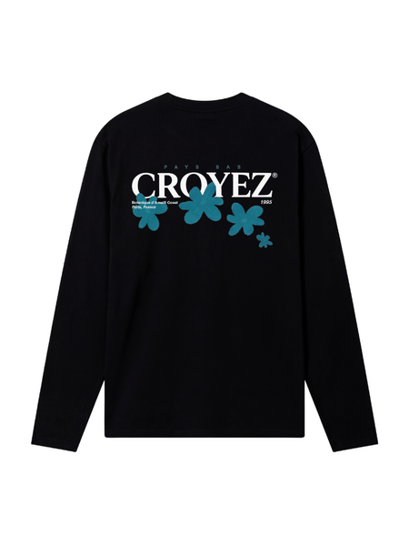 Croyez Croyez Botanique Longsleeve - Black/Dark Teal