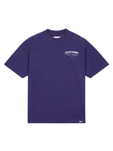 Croyez Art Gallery T-Shirt - Dark Purple Croyez Croyez Art Gallery T-Shirt - Dark Purple