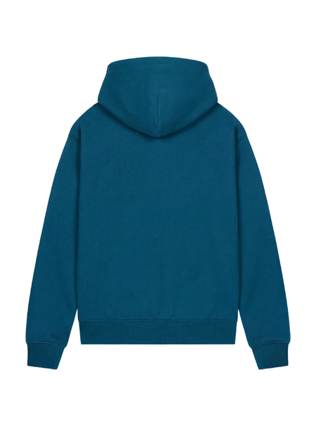 Croyez Croyez Art Gallery Zip Hoodie - Dark Teal