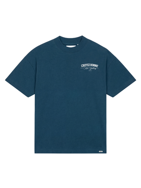Croyez Croyez Art Gallery T-Shirt - Dark Teal