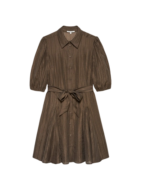 Fifth House Myra Short Dress - Slate Brown Fifth House Fifth House Myra Short Dress - Slate Brown