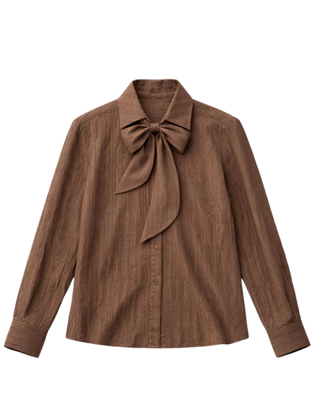 Fifth House Fifth House Myra Blouse - Slate Brown