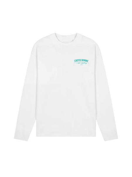Croyez Croyez Art Gallery Longsleeve - White