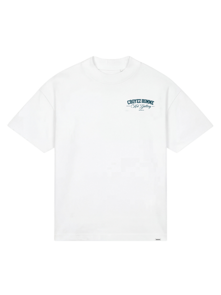 Croyez Croyez Art Gallery T-Shirt - White