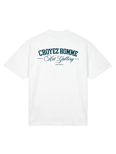 Croyez Croyez Art Gallery T-Shirt - White