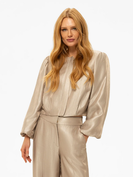 Fifth House Fifth House Manouk Top - Feather Grey