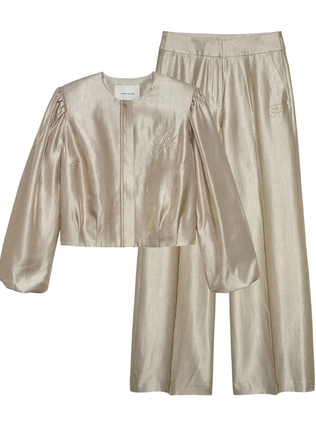 Fifth House Manouk Combi-set - Feather Grey