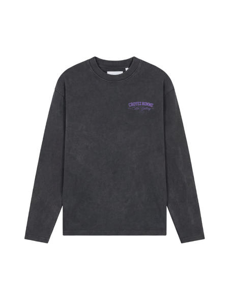 Croyez Croyez Art Gallery Longsleeve - Acid Wash