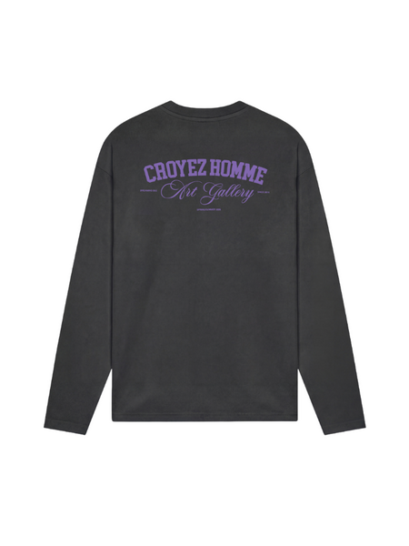 Croyez Croyez Art Gallery Longsleeve - Acid Wash