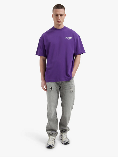 Croyez Art Gallery T-Shirt - Dark Purple Croyez Croyez Art Gallery T-Shirt - Dark Purple