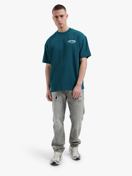 Croyez Croyez Art Gallery T-Shirt - Dark Teal