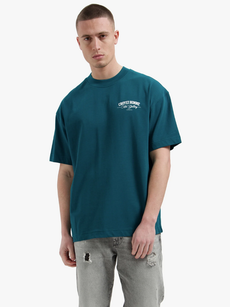 Croyez Croyez Art Gallery T-Shirt - Dark Teal