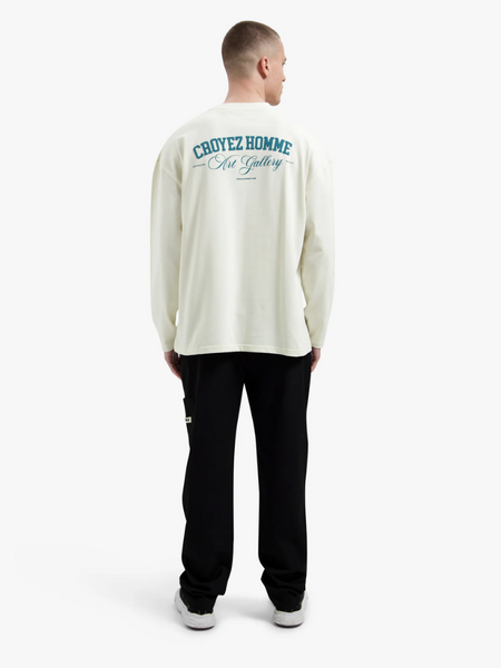 Croyez Croyez Art Gallery Longsleeve - Off-White