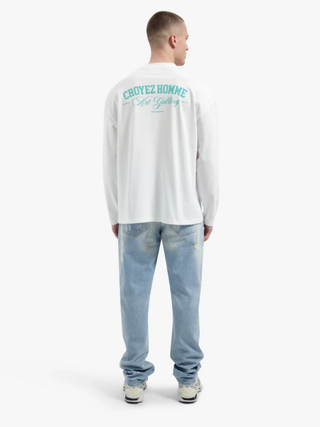 Croyez Croyez Art Gallery Longsleeve - White