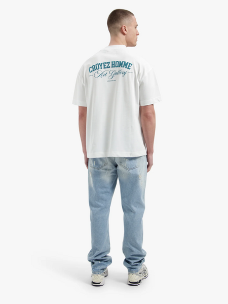 Croyez Croyez Art Gallery T-Shirt - White