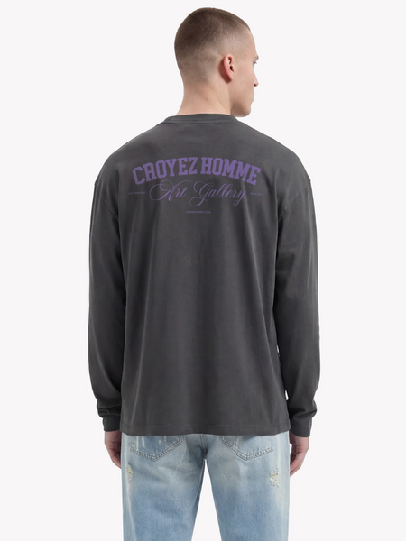 Croyez Croyez Art Gallery Longsleeve - Acid Wash