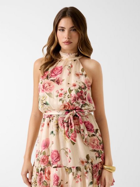 Guess Guess SL Danielle Dress - Cosmic Peony Print