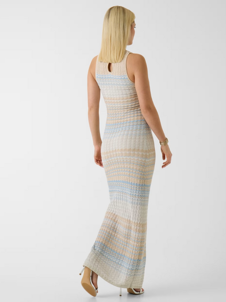 Guess Guess SL Rosalyn Long Sweater - Light Blue And Beige