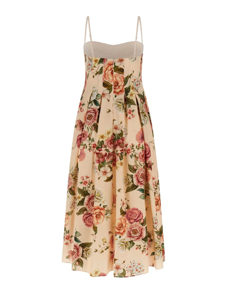 Guess Guess SL Bria Linen Dress - Cosmic Peony Print